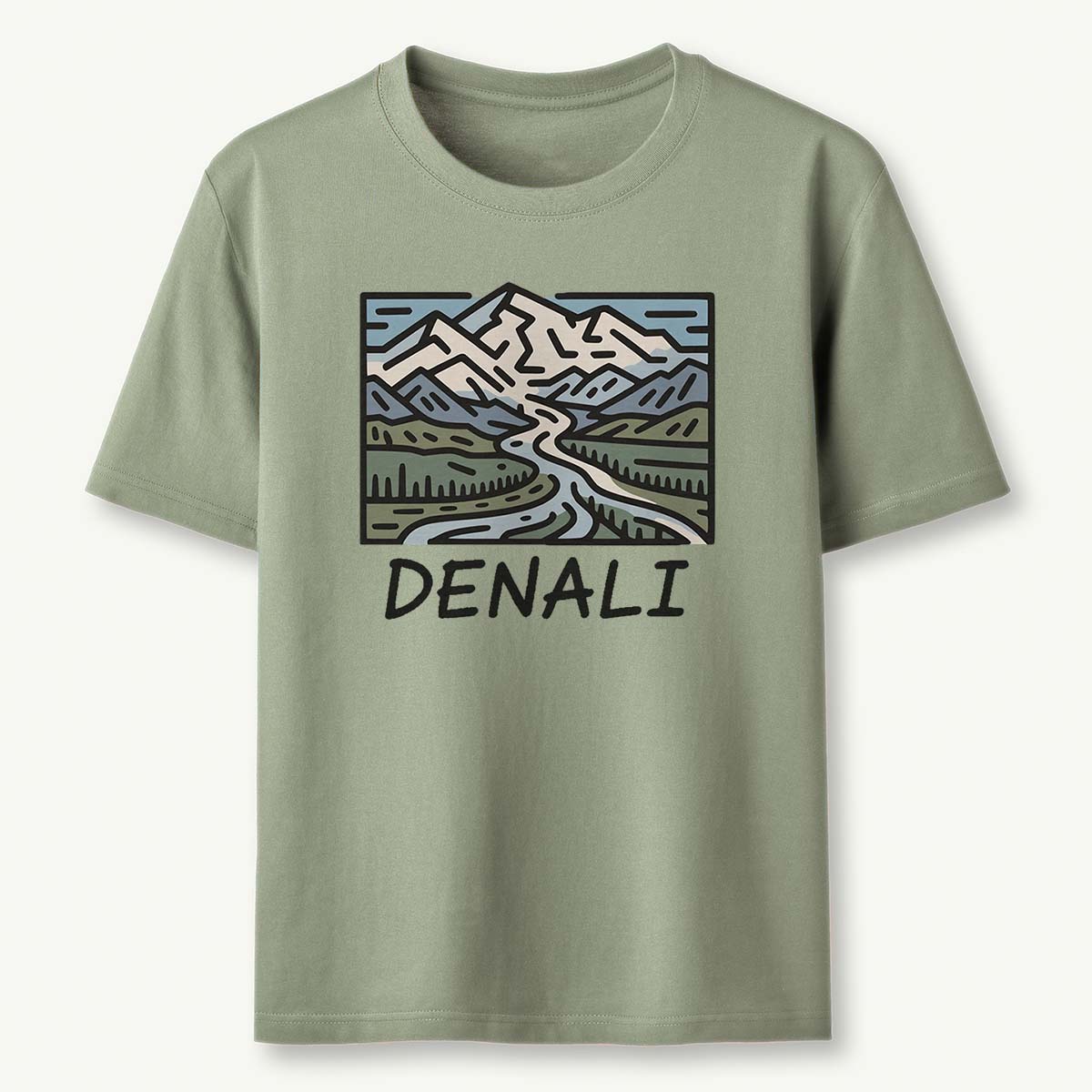 Denali National Park Tee Cotton Classic T-Shirt