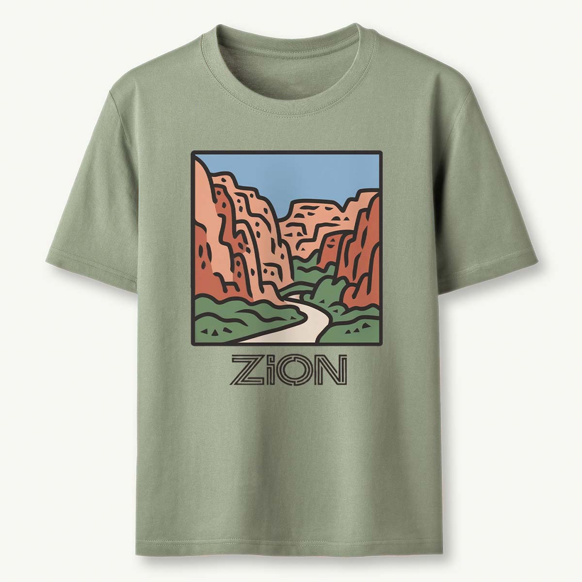Zion National Park Tee Cotton Classic T-Shirt