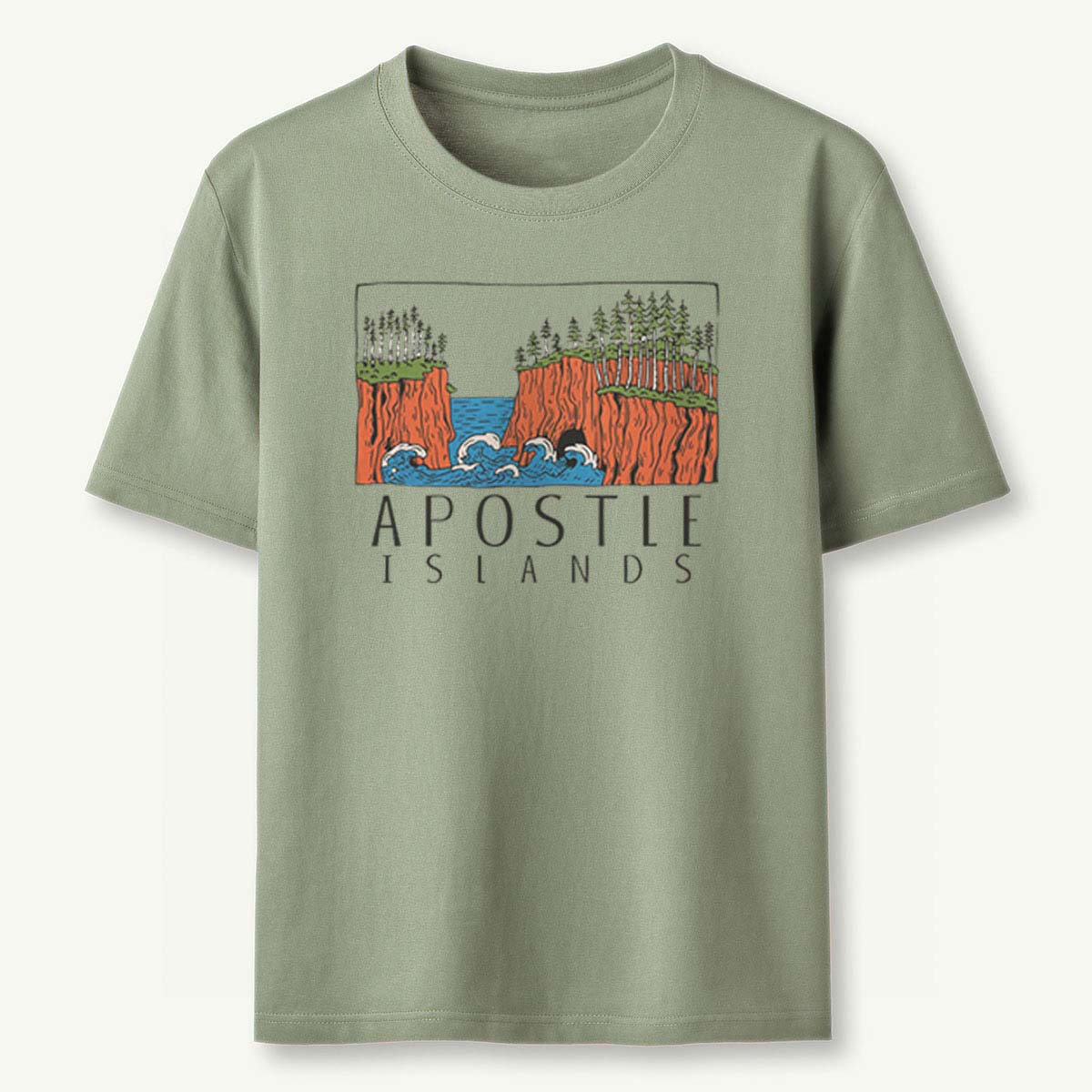 Apostle Islands National Lakeshore Tee Cotton Classic T-Shirt