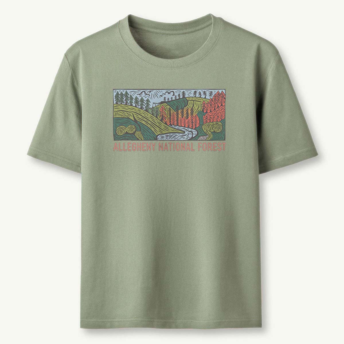 Allegheny National Forest Tee Cotton Classic T-Shirt