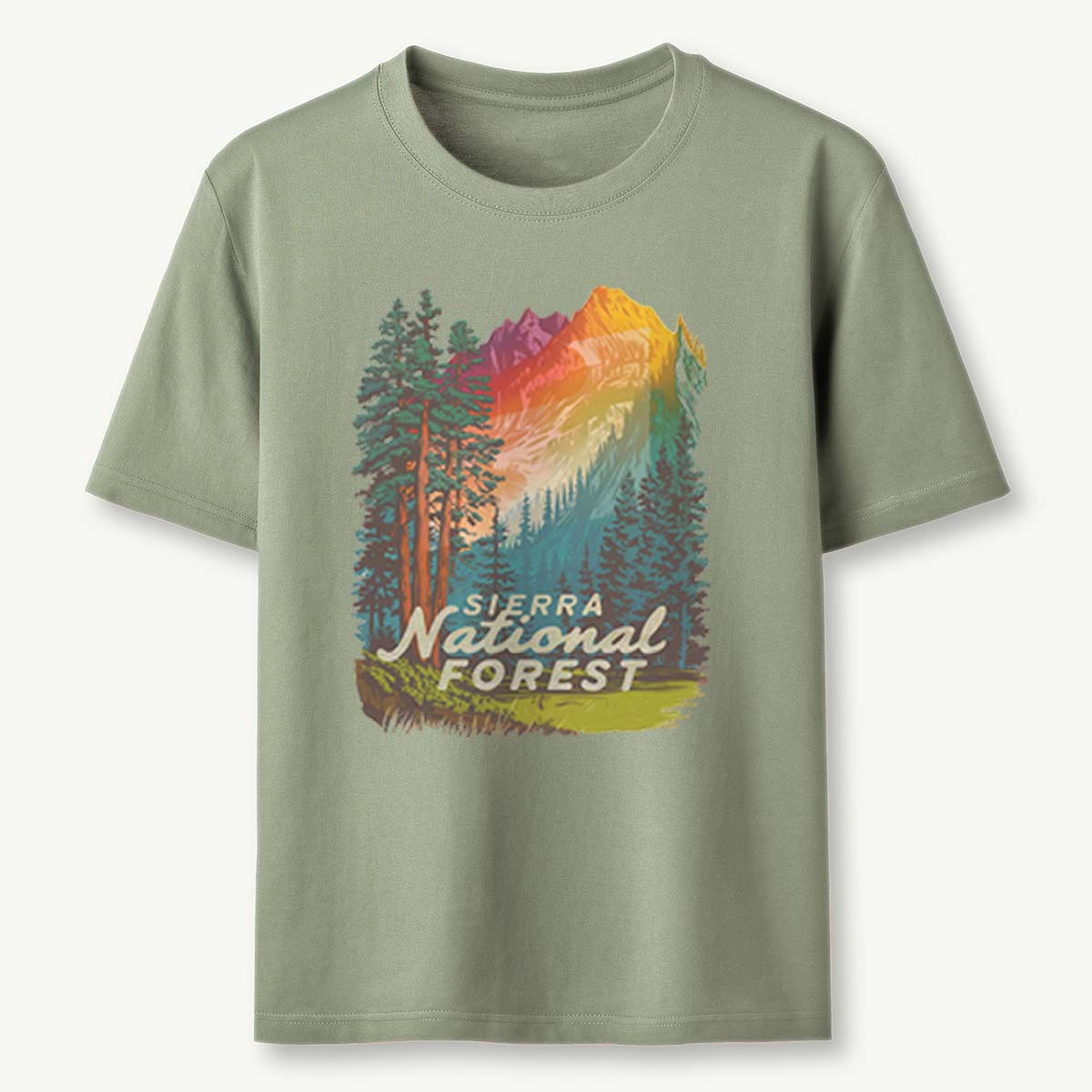 Sierra National Forest Tee Cotton Classic T-Shirt