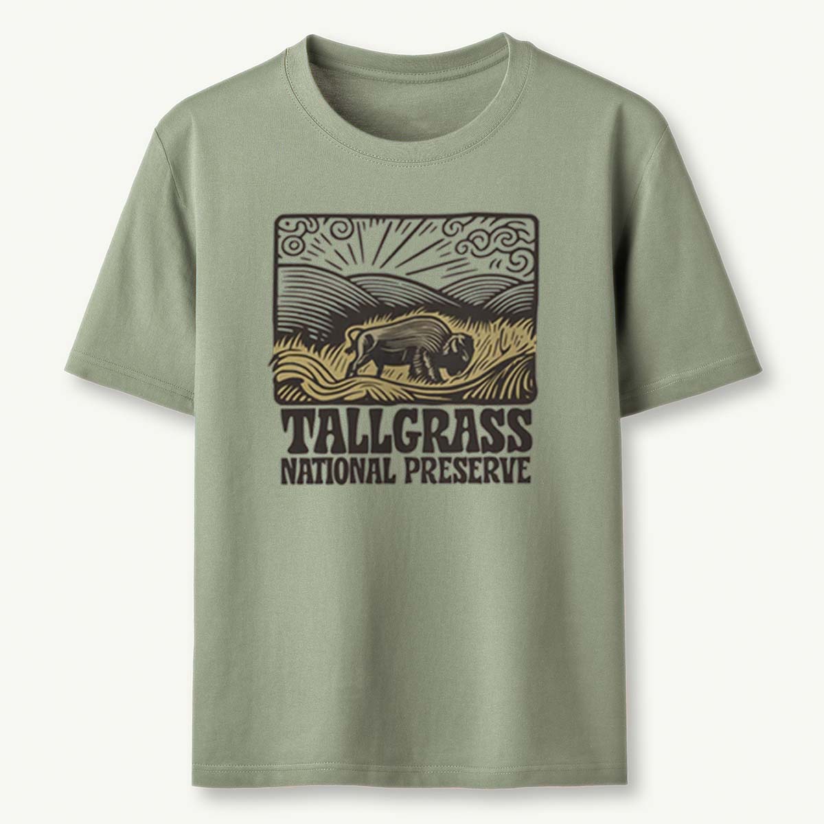 Tallgrass National Preserve Tee Cotton Classic T-Shirt