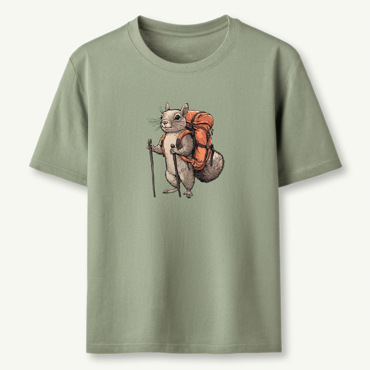 Squirrel Backpacker T-Shirt