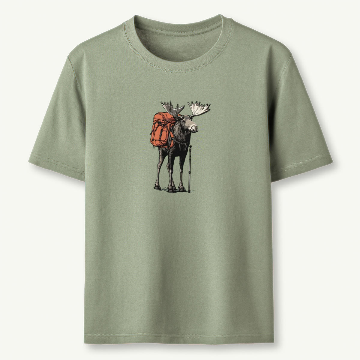 Moose Backpacker T-Shirt