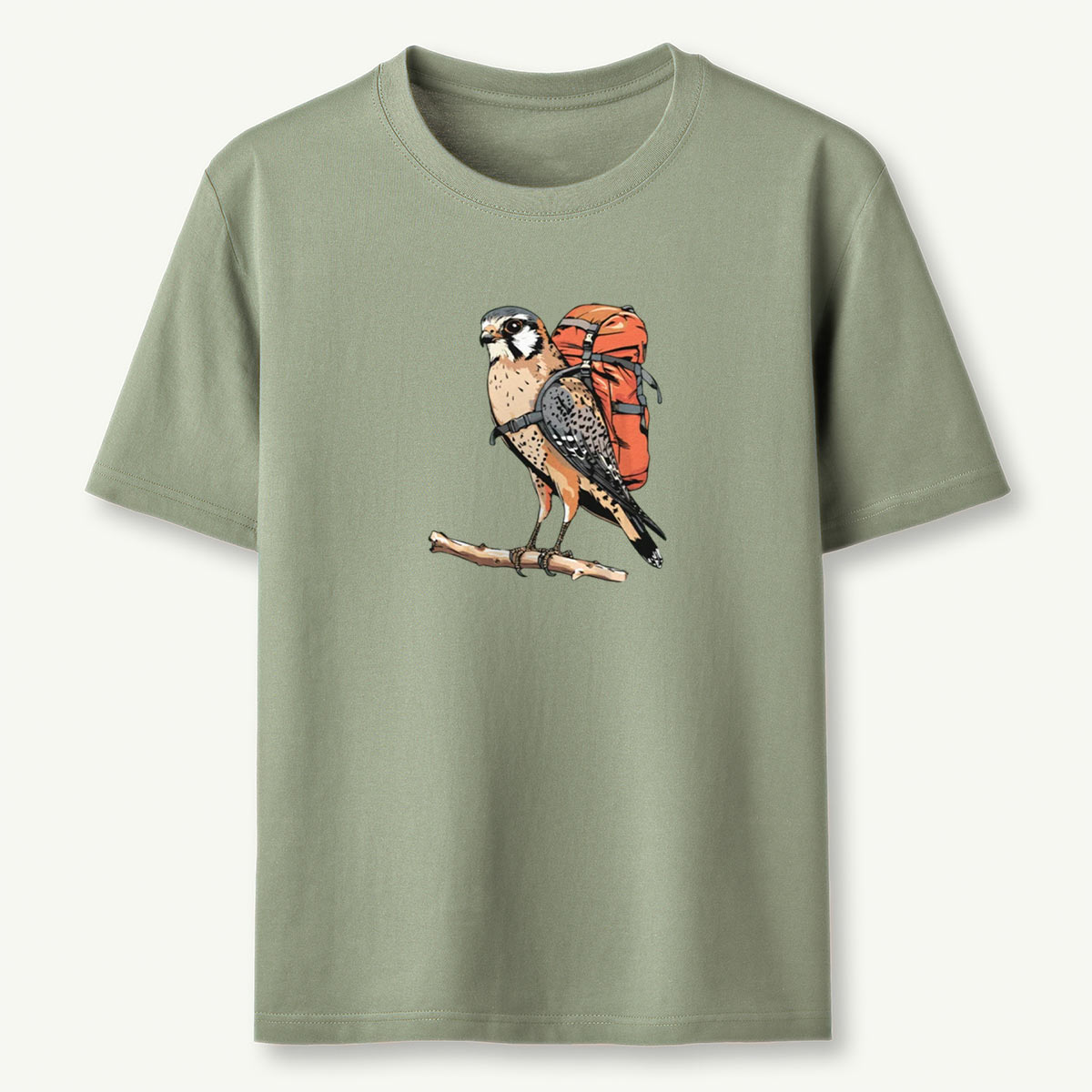 American Kestrel Backpacker T-Shirt