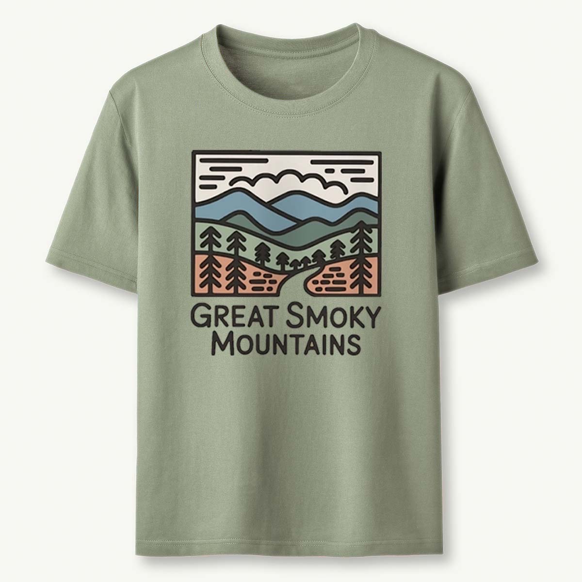 Great Smoky Mountains National Park Tee Cotton Classic T-Shirt
