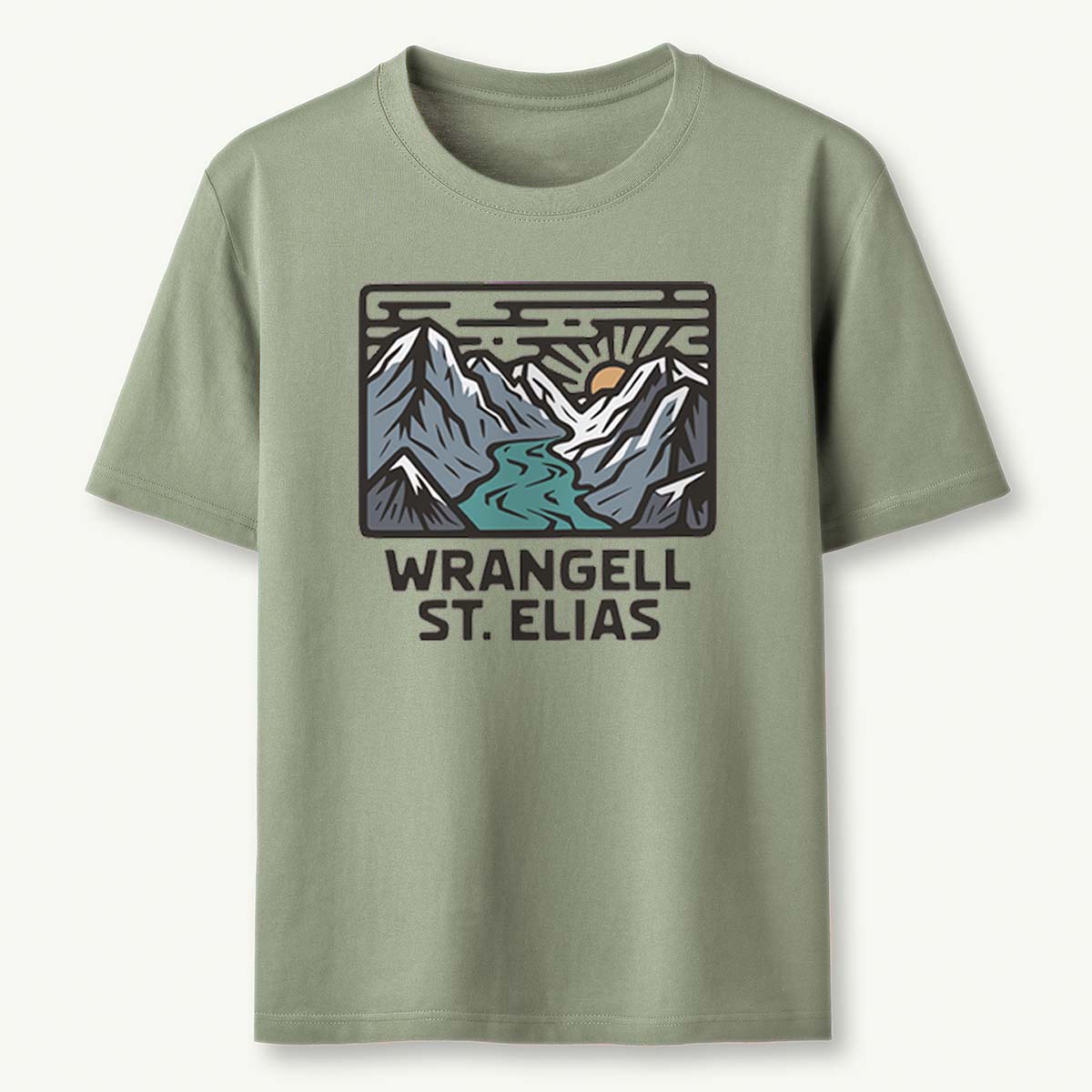Wrangell St. Elias National Park Tee Cotton Classic T-Shirt