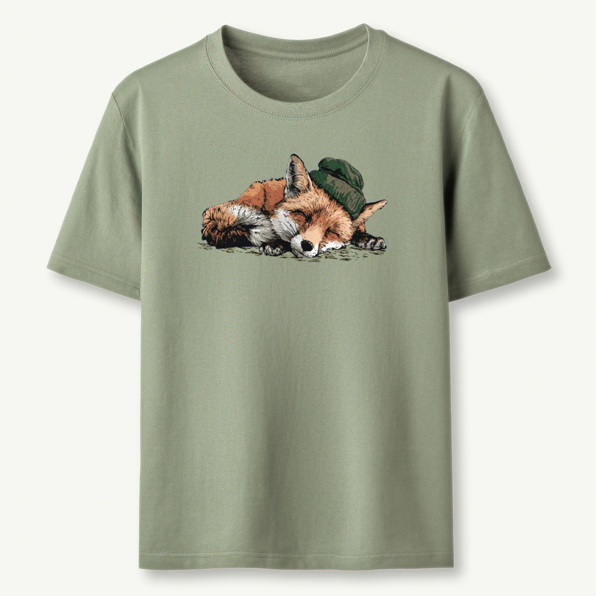 Red Fox Sleeper T-Shirt