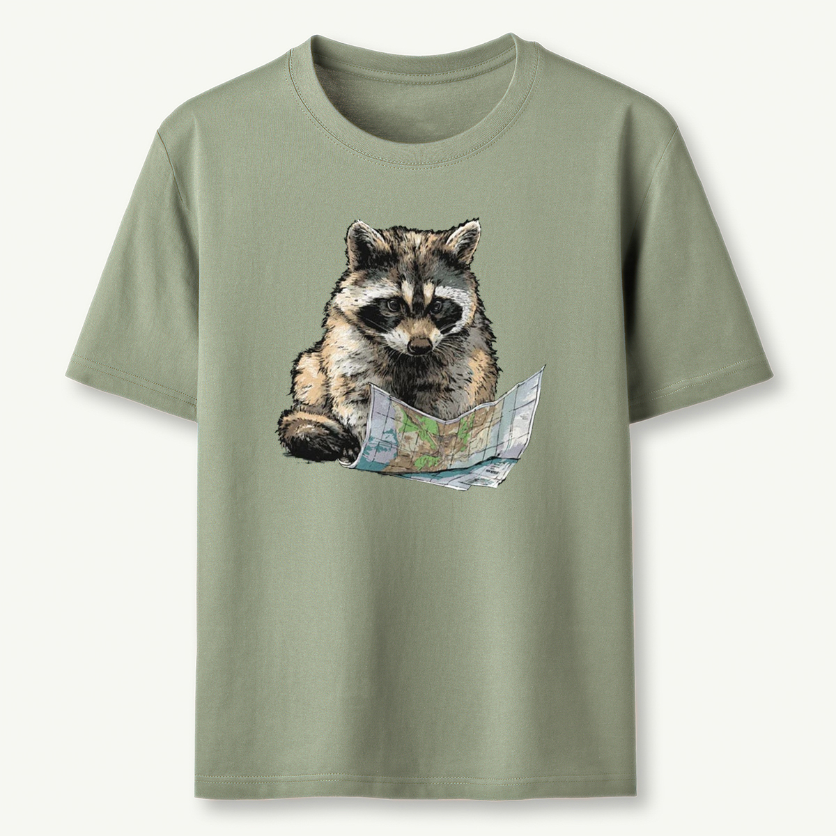 Raccoon Navigator T-Shirt
