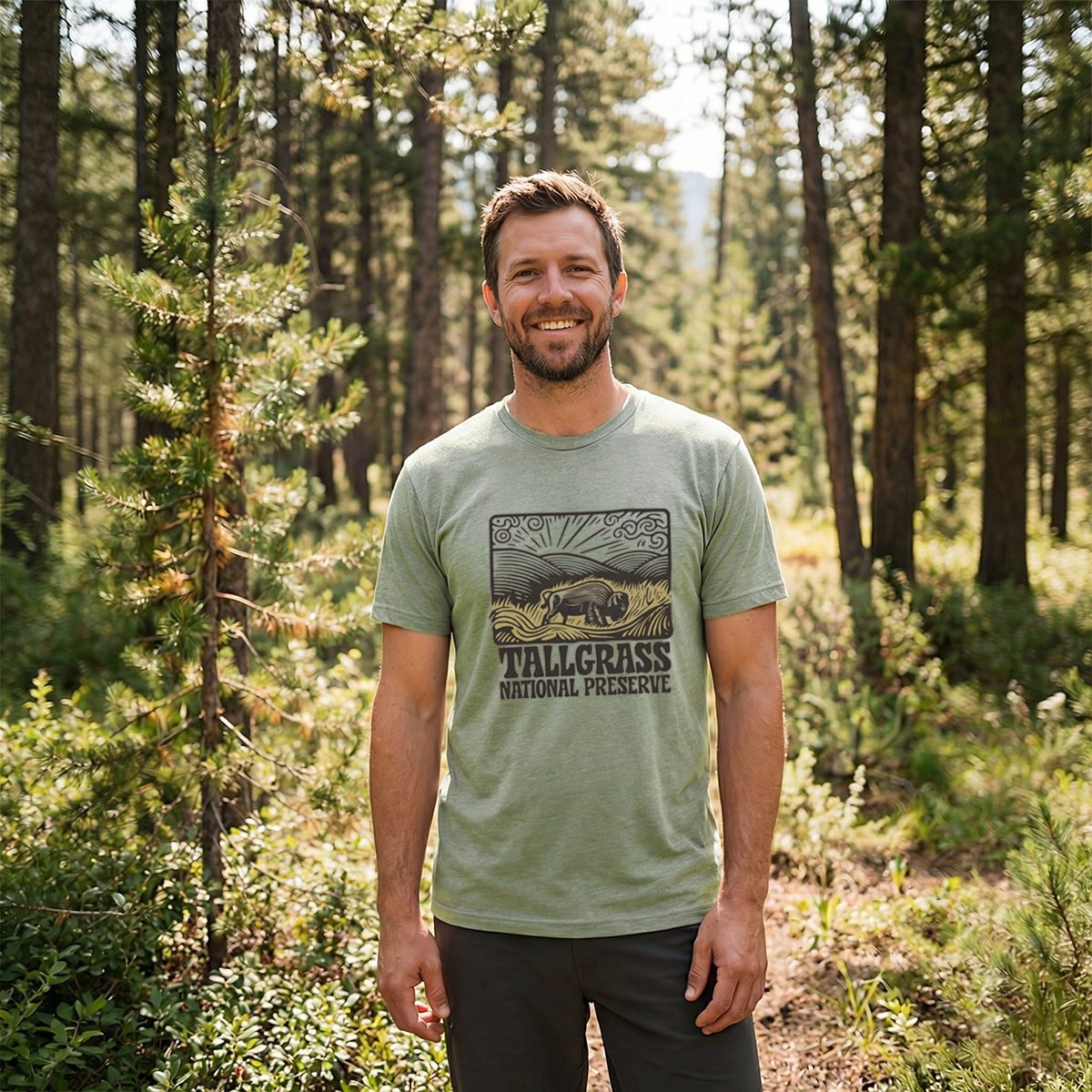 Tallgrass National Preserve Tee Cotton Classic T-Shirt