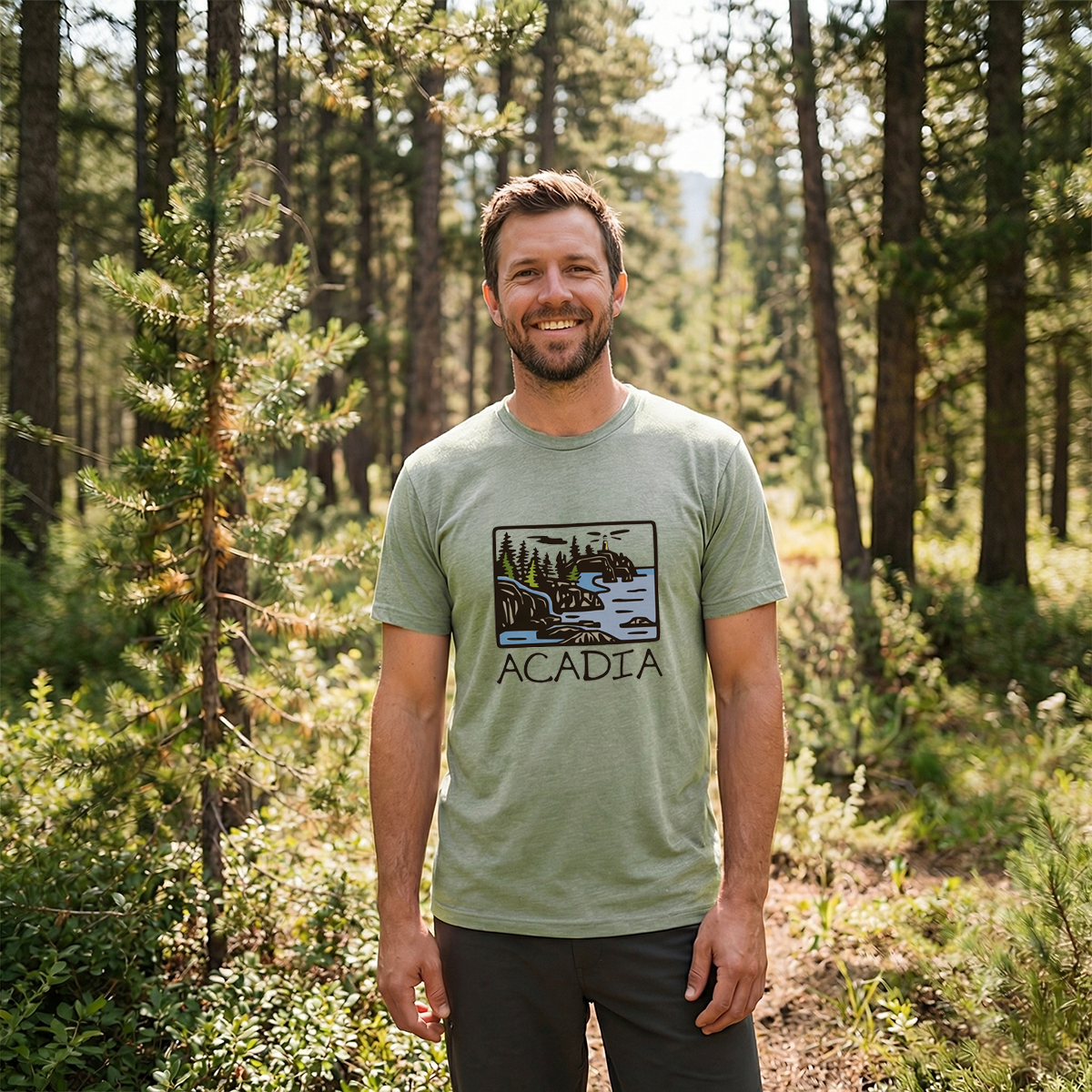 Acadia National Park Tee Cotton Classic T-Shirt