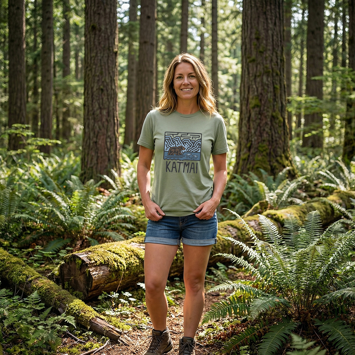 Katmai National Park Tee Cotton Classic T-Shirt