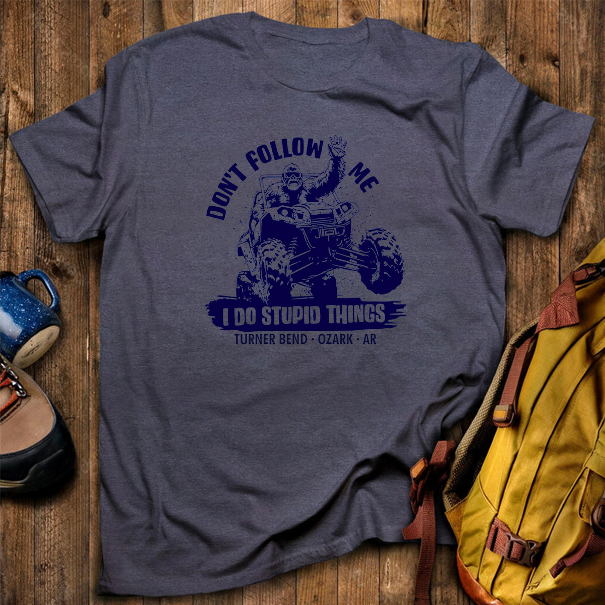 Bigfoot ATV Tee Cotton Classic T-Shirt