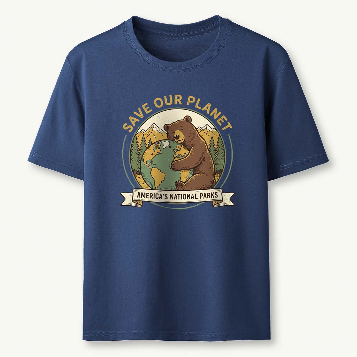 Save Our Plant Americas National Parks Earth T-Shirt