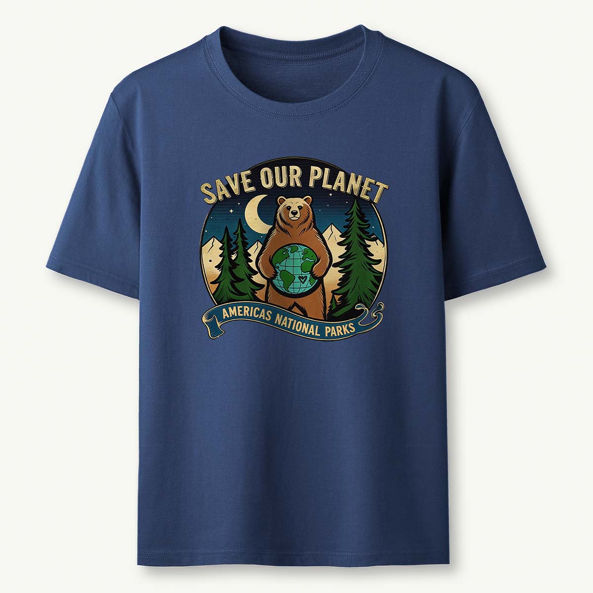 Save Our Plant Americas National Parks Bear Earth T-Shirt