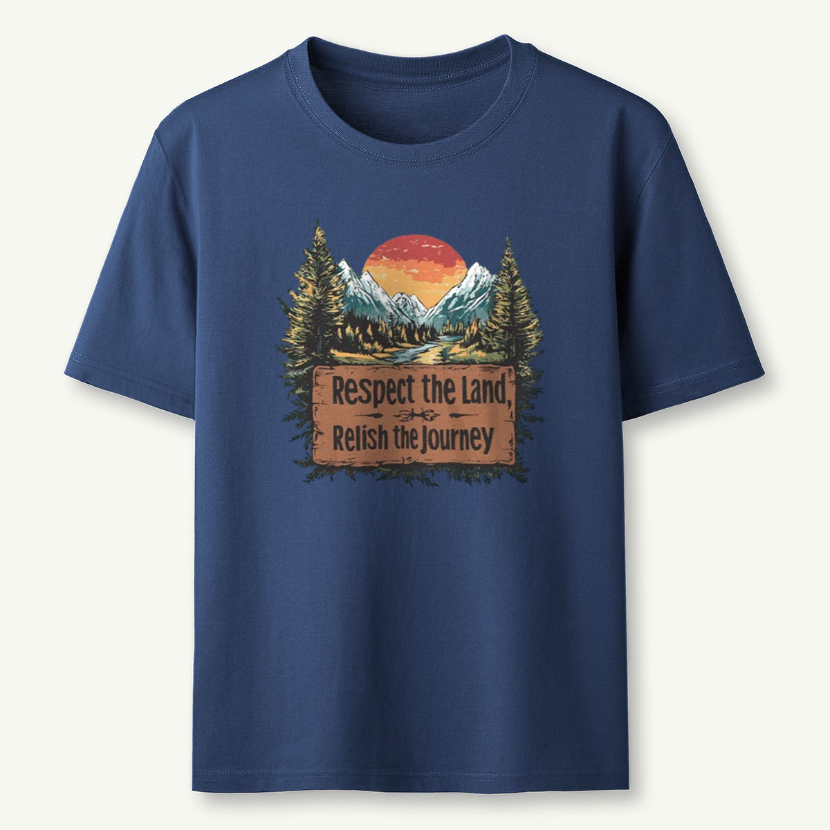 Respect The Land Relish The Journey T-Shirt
