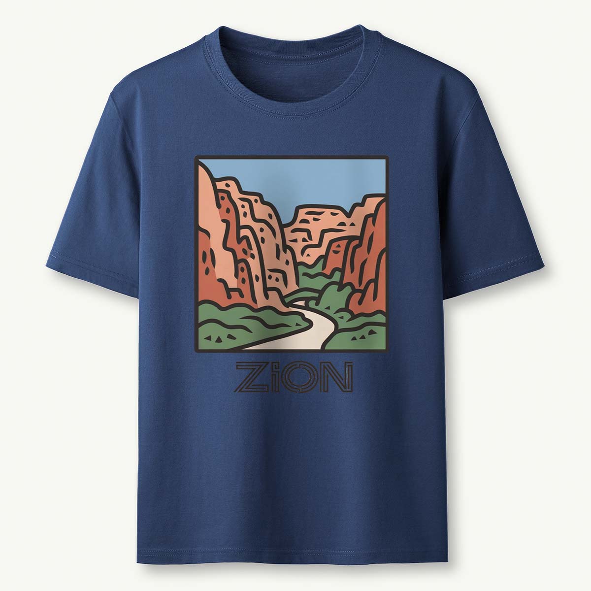 Zion National Park Tee Cotton Classic T-Shirt