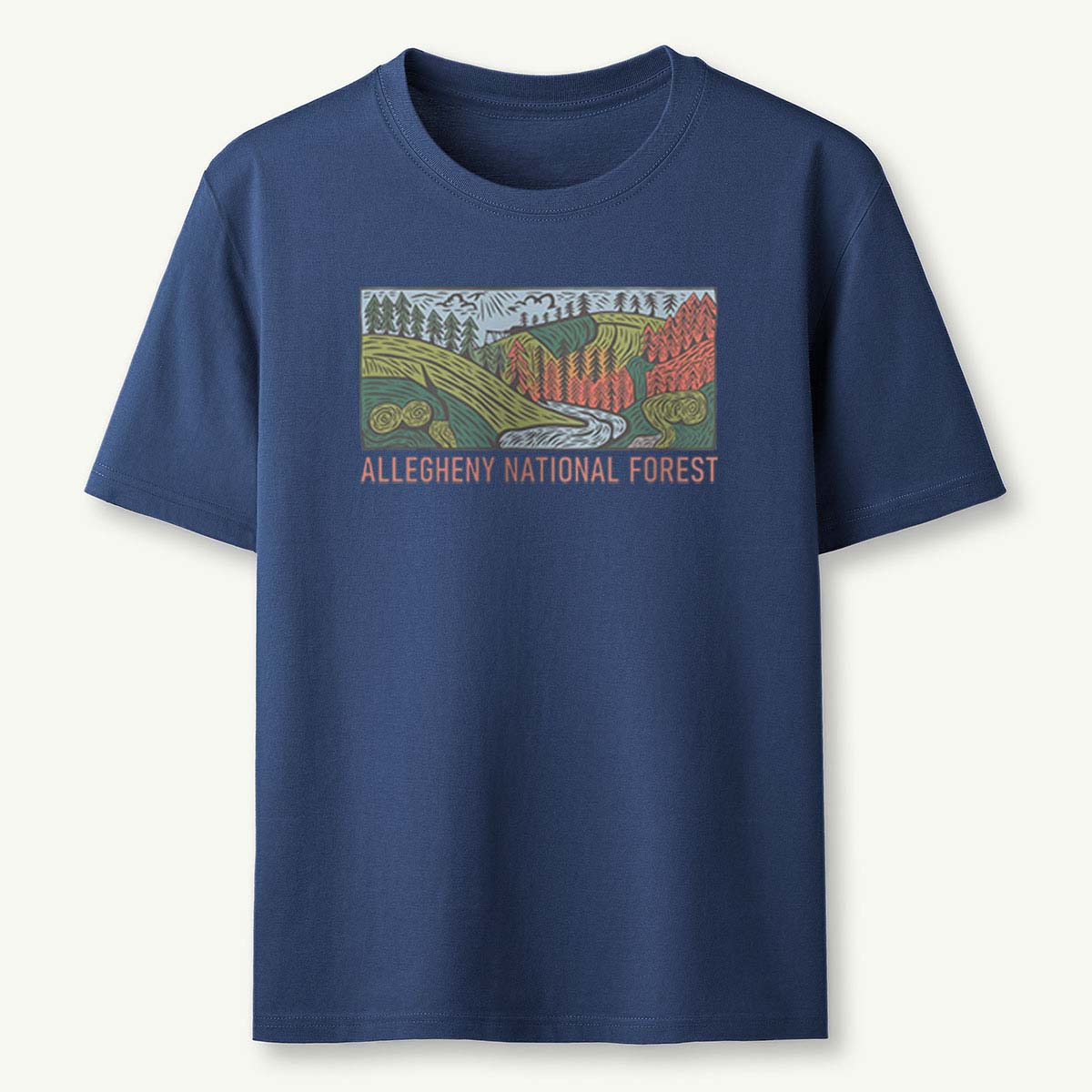 Allegheny National Forest Tee Cotton Classic T-Shirt