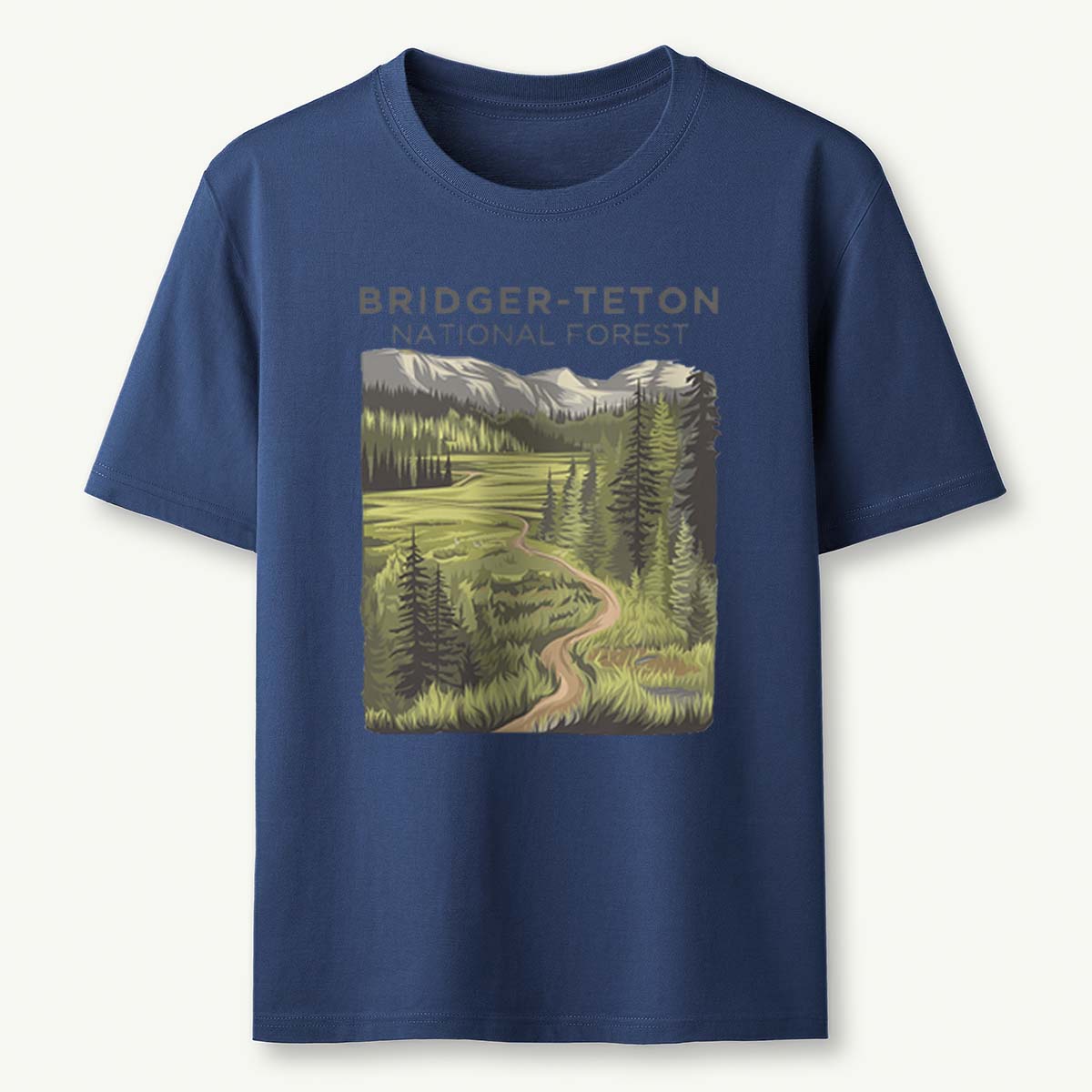 Bridger-Teton National Forest Tee Cotton Classic T-Shirt
