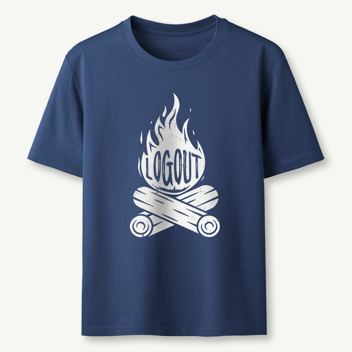 Log Out Campfire T-Shirt