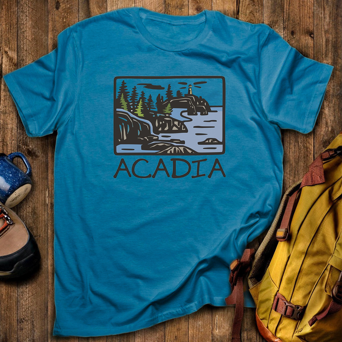 Acadia National Park Tee Cotton Classic T-Shir