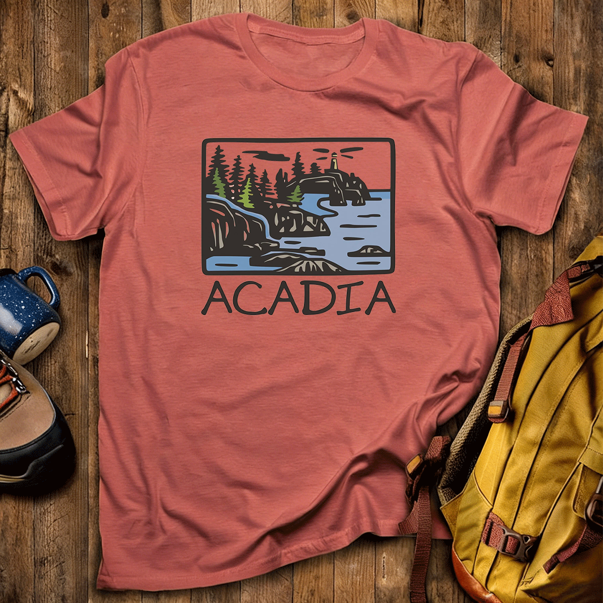 Acadia National Park Tee Cotton Classic T-Shir