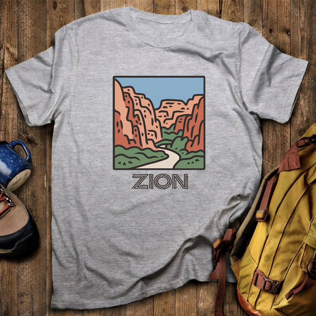 Zion National Park Tee Cotton Classic T-Shirt