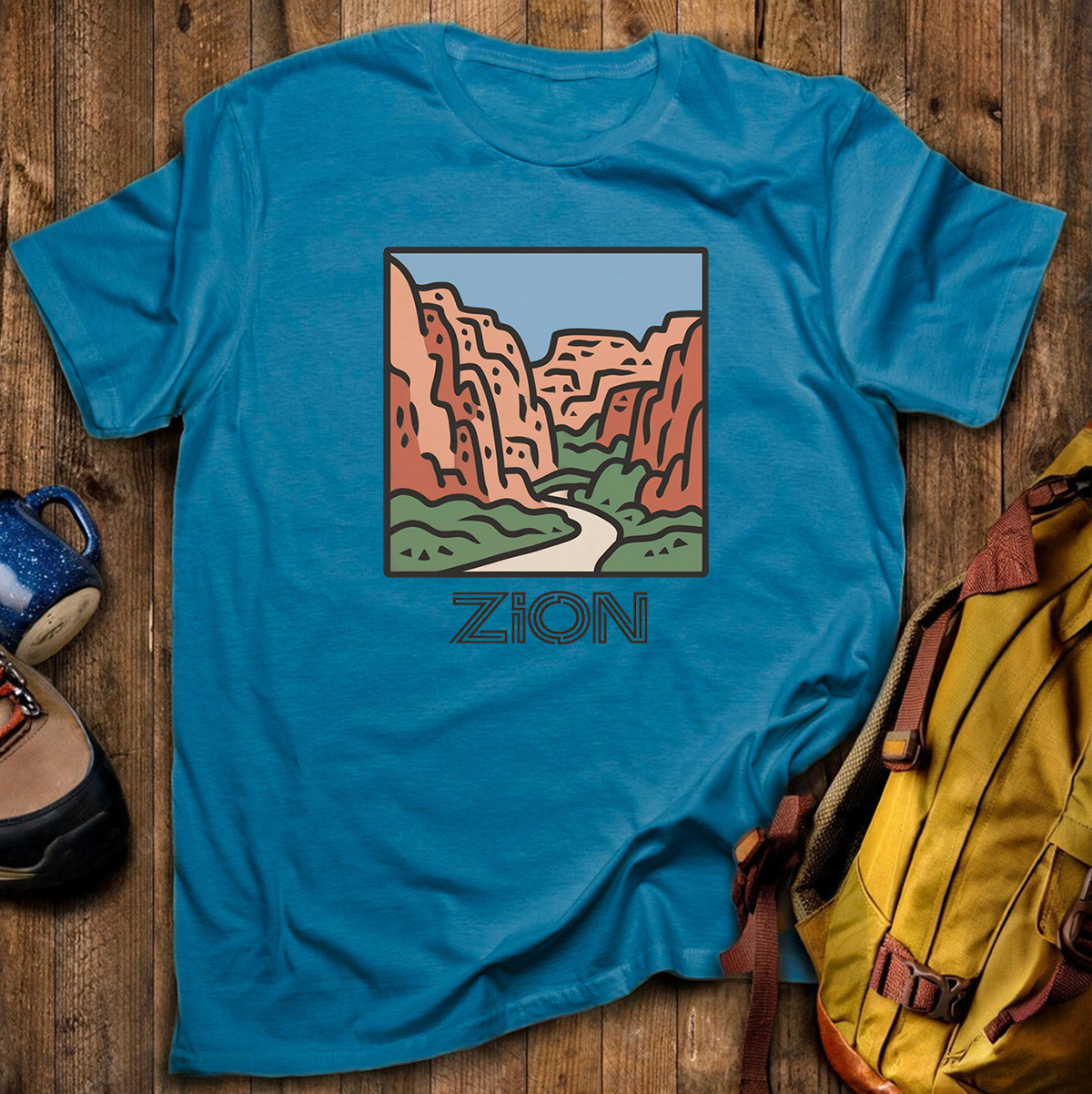 Zion National Park Tee Cotton Classic T-Shirt