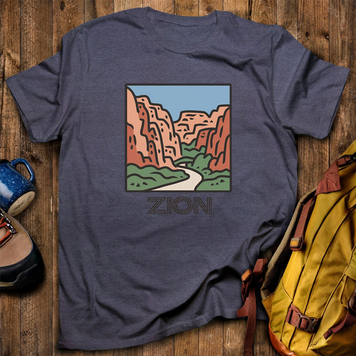 Zion National Park Tee Cotton Classic T-Shirt