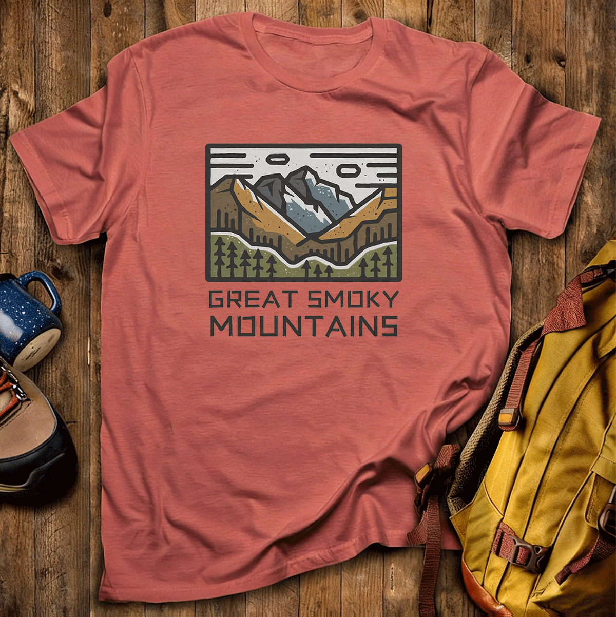 Great Smoky Mountains National Park Tee Cotton Classic T-Shirt