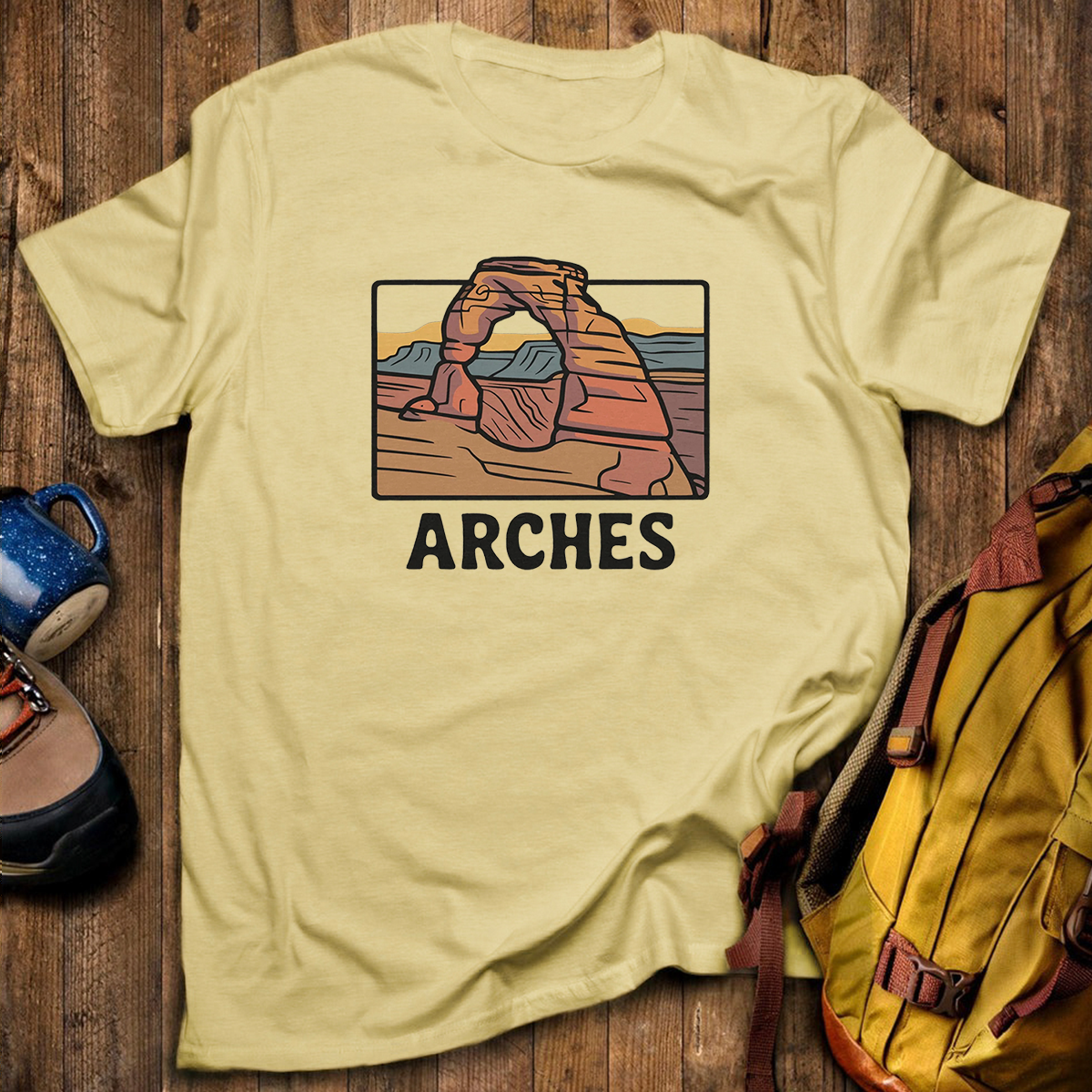 Arches National Park Tee Cotton Classic T-Shirt