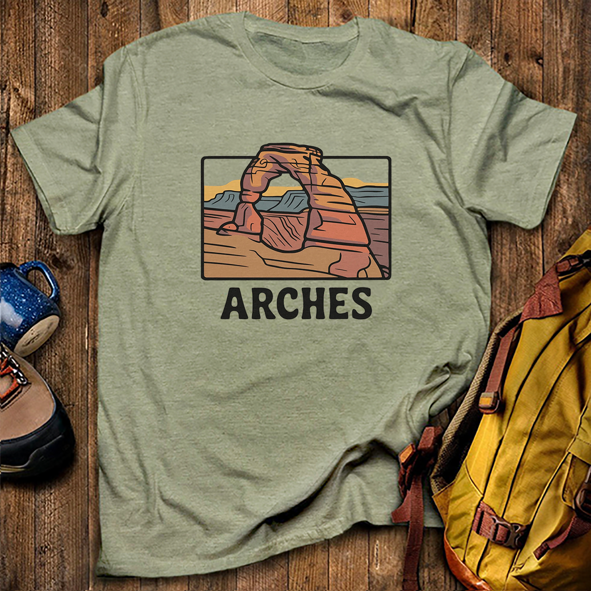 Arches National Park Tee Cotton Classic T-Shirt