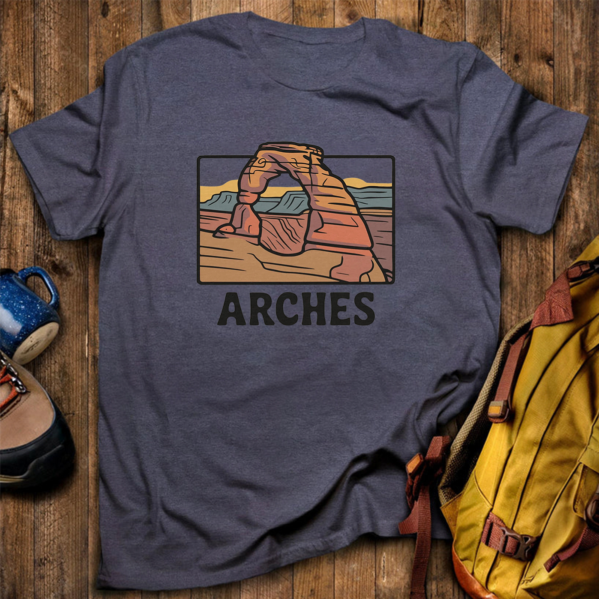 Arches National Park Tee Cotton Classic T-Shirt