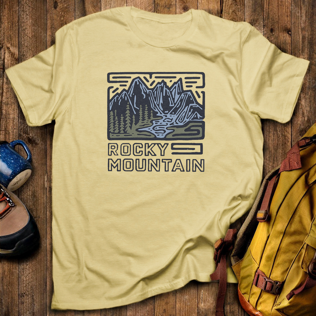 Rocky Mountain National Park Tee Cotton Classic T-Shirt