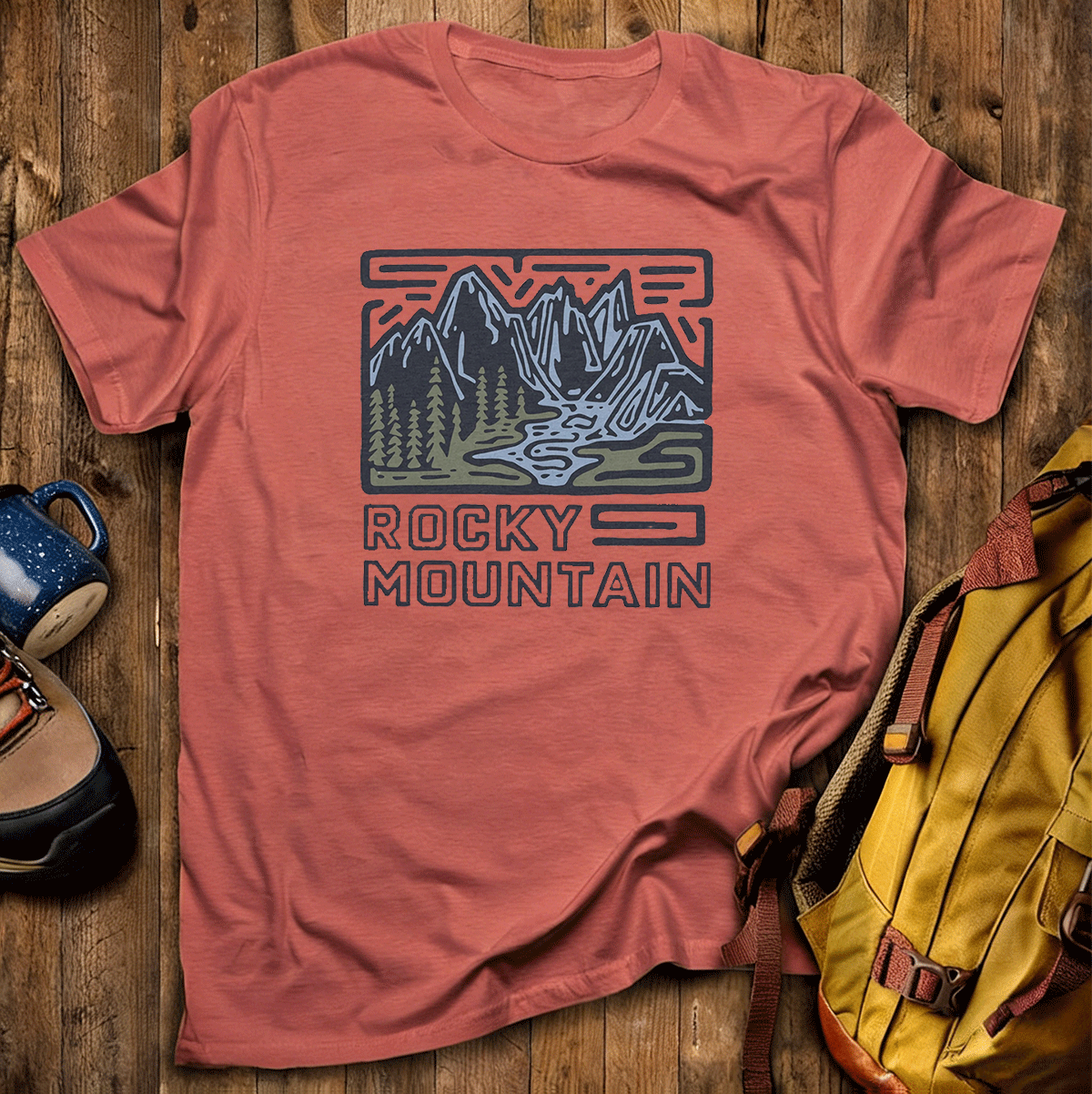 Rocky Mountain National Park Tee Cotton Classic T-Shirt