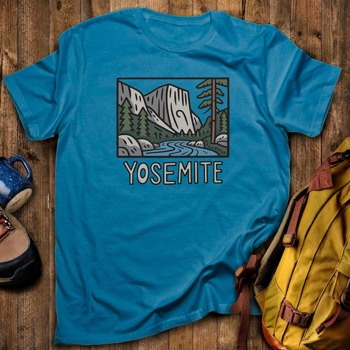 Yosemite National Park Tee Cotton Classic T-Shirt