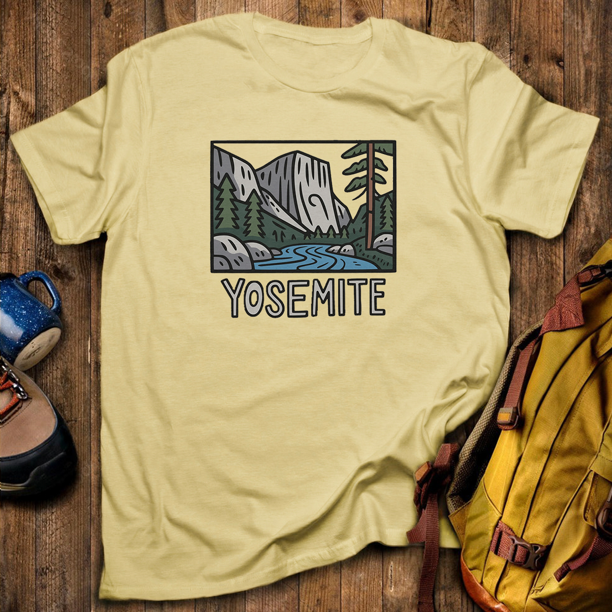 Yosemite National Park Tee Cotton Classic T-Shirt