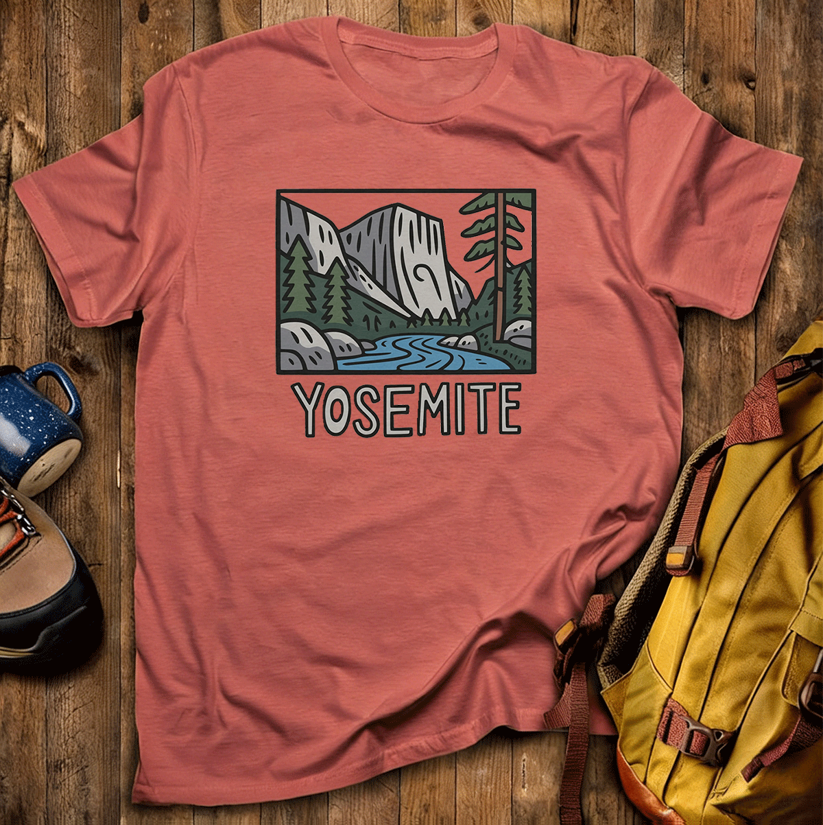 Yosemite National Park Tee Cotton Classic T-Shirt