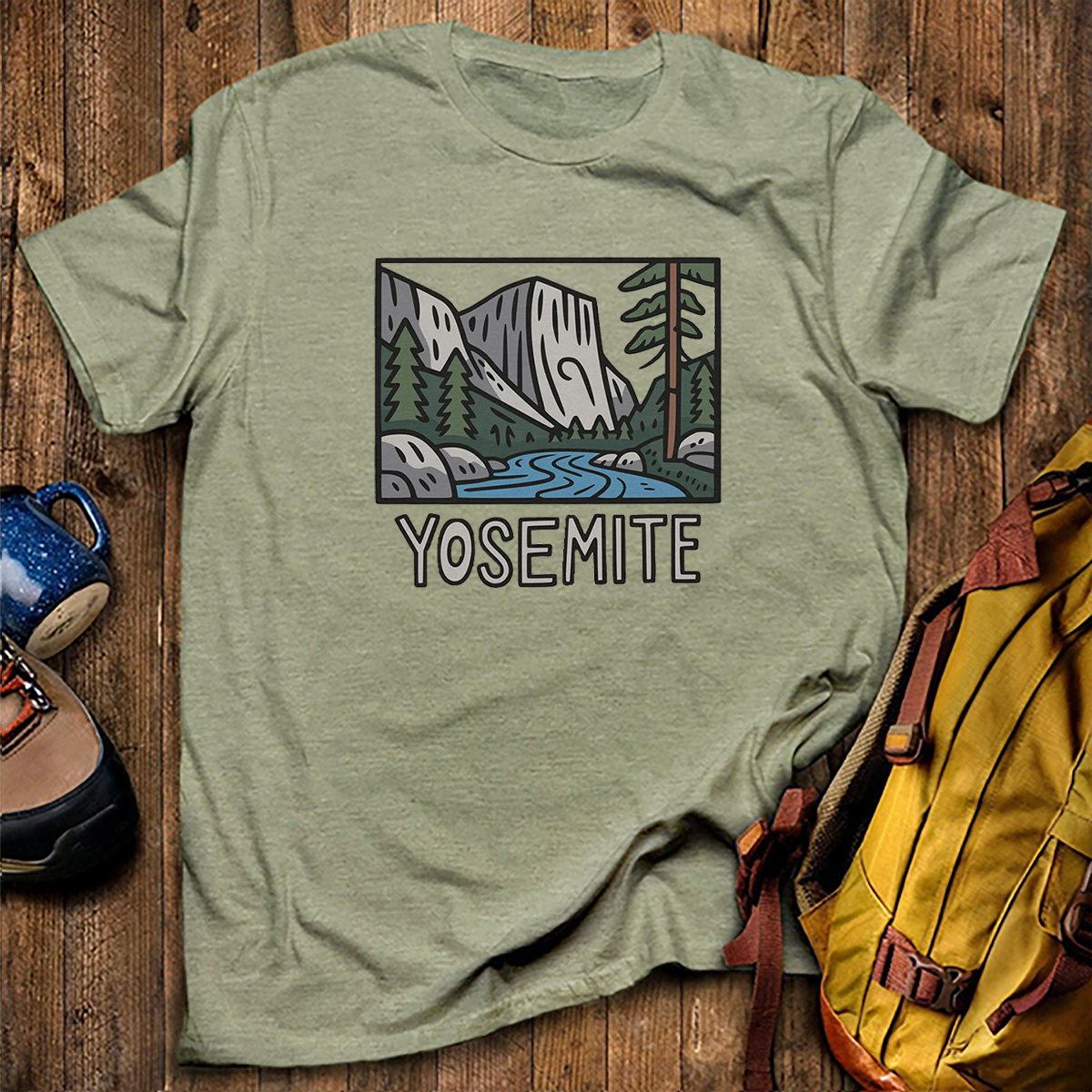 Yosemite National Park Tee Cotton Classic T-Shirt