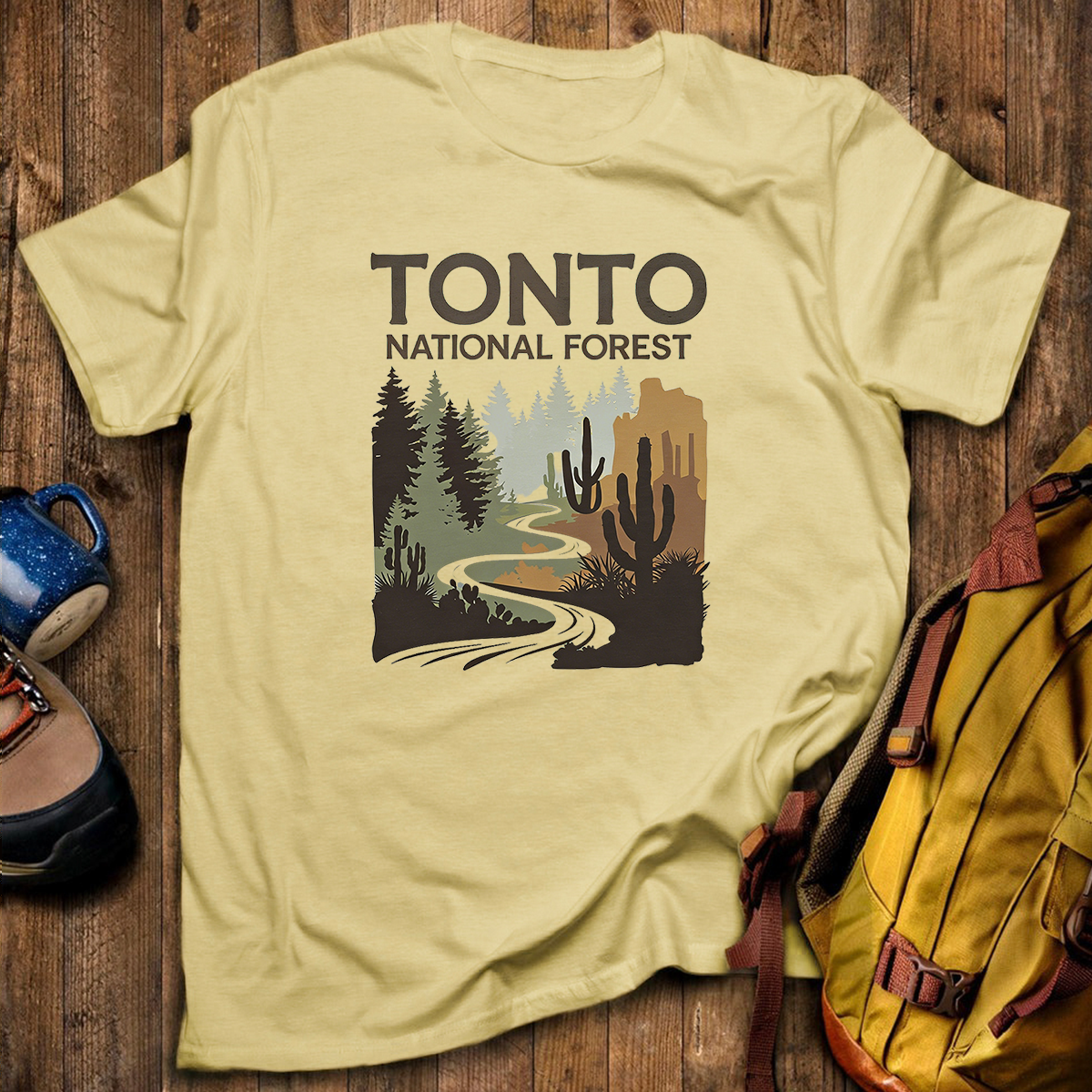 Tonto National Forest Tee Cotton Classic T-Shirt