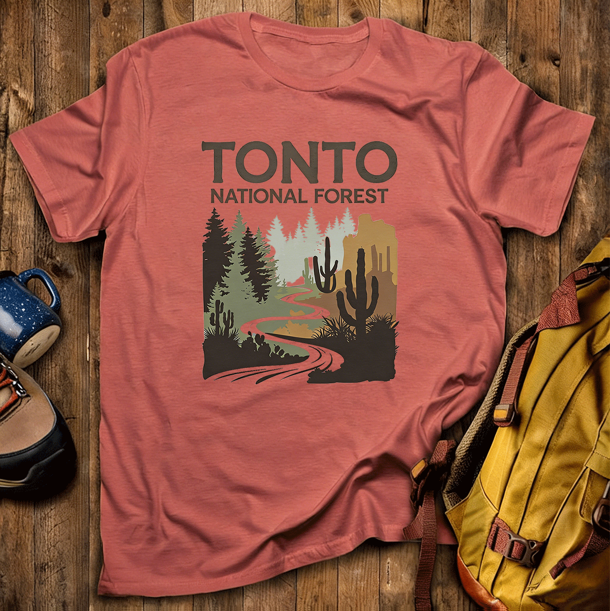 Tonto National Forest Tee Cotton Classic T-Shirt
