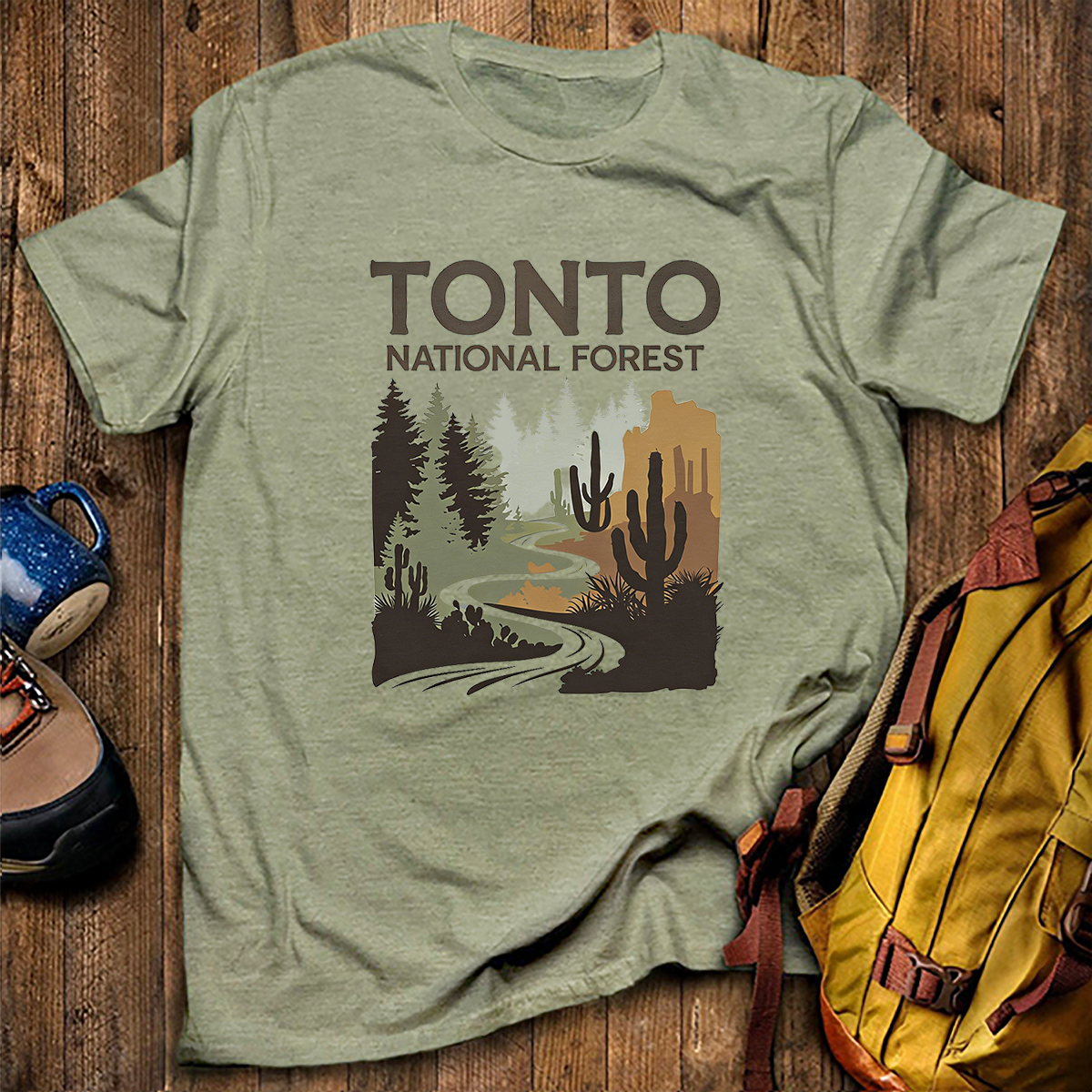 Tonto National Forest Tee Cotton Classic T-Shirt
