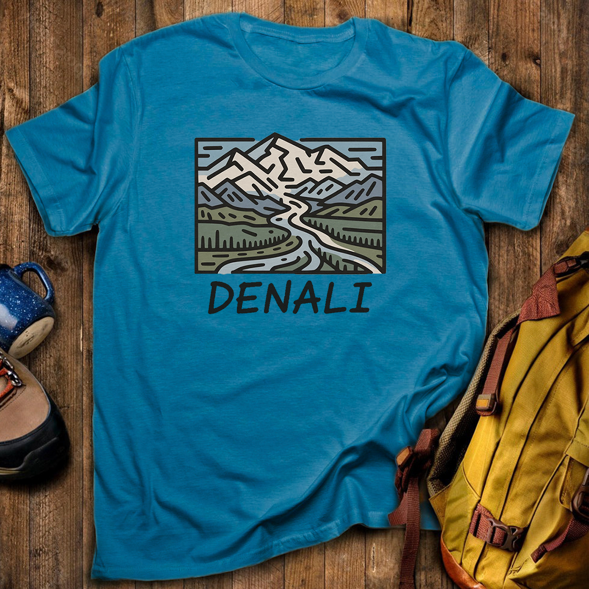 Denali National Park Tee Cotton Classic T-Shirt