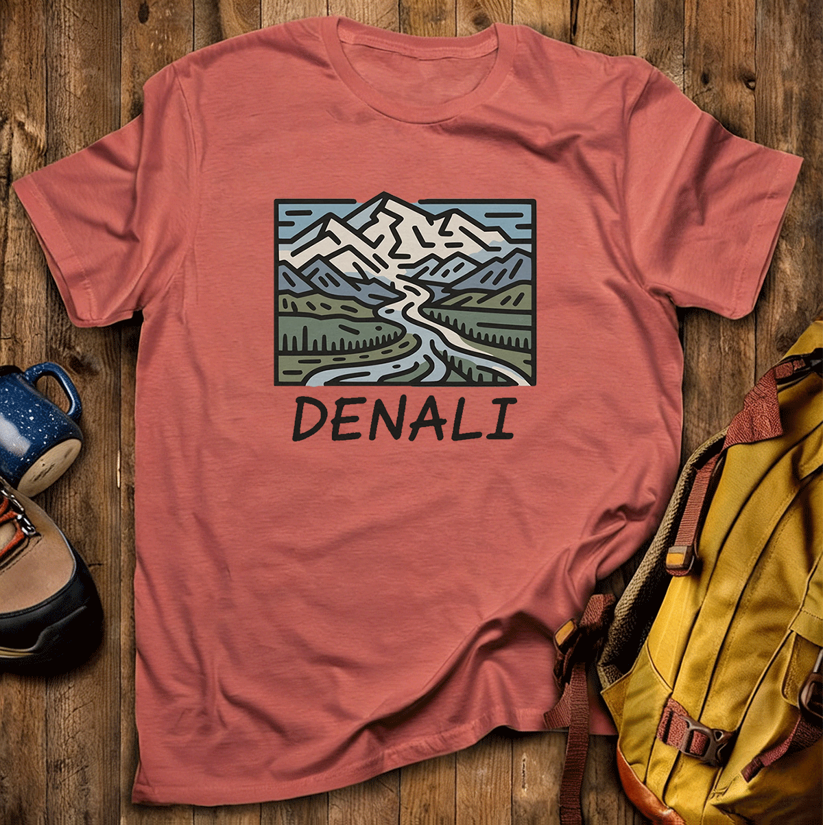 Denali National Park Tee Cotton Classic T-Shirt