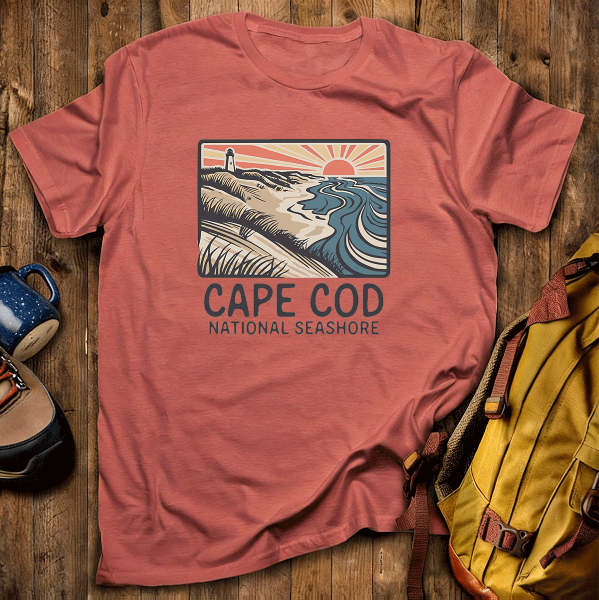 Cape Cod National Seashore Tee Cotton Classic T-Shirt