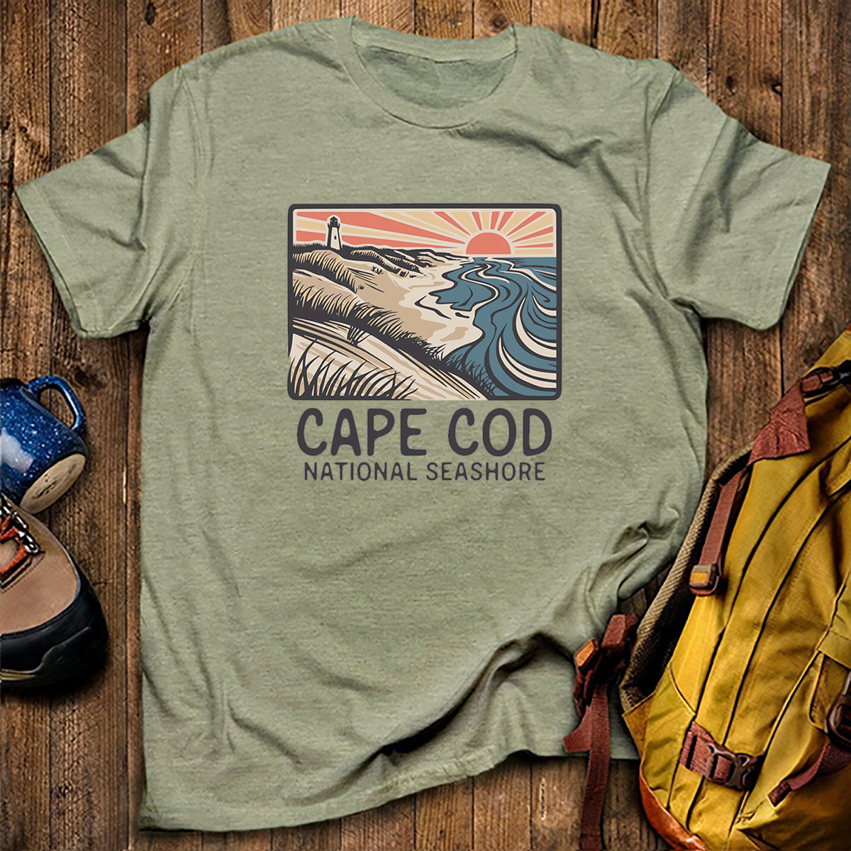 Cape Cod National Seashore Tee Cotton Classic T-Shirt