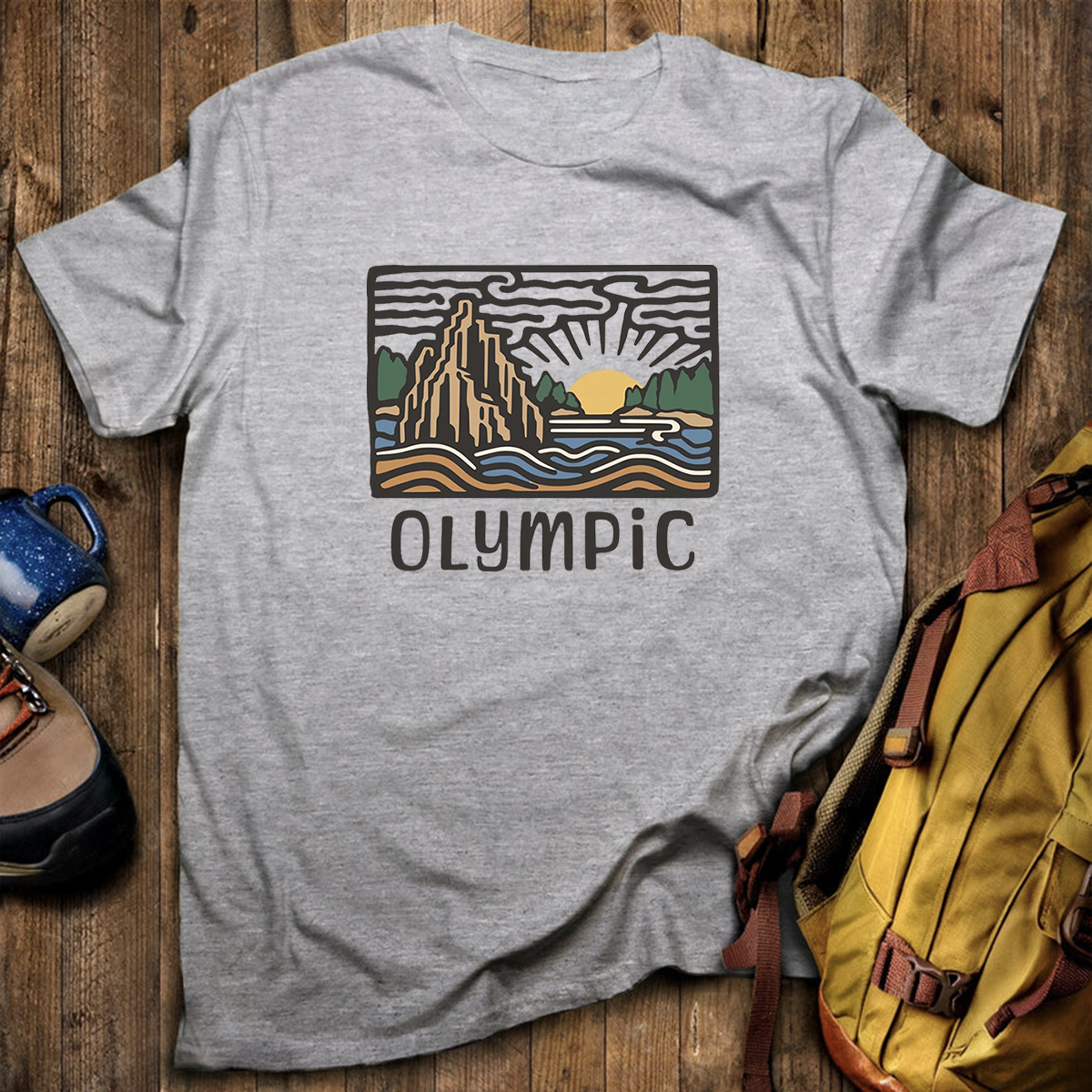 Olympic National Park Tee Cotton Classic T-Shirt