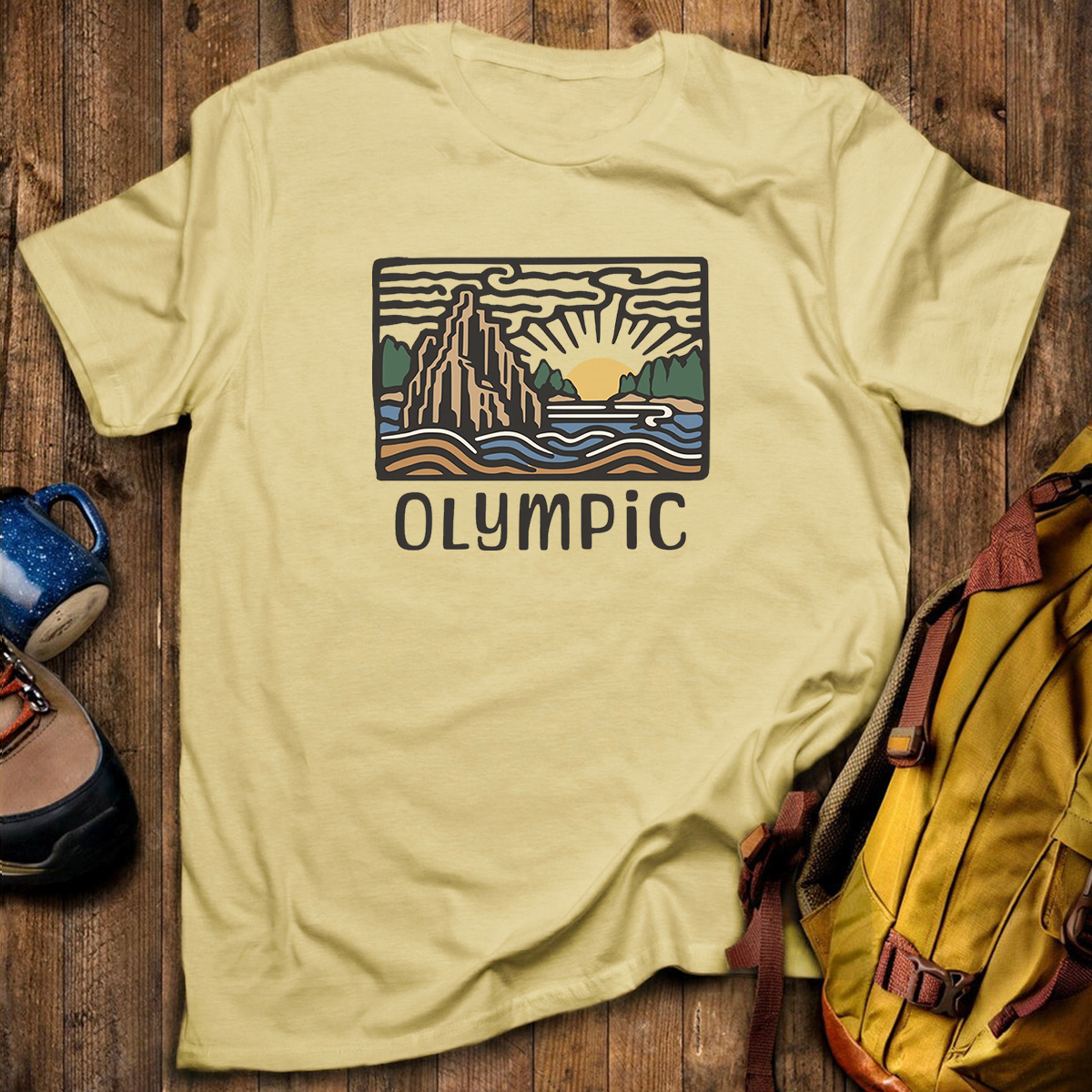 Olympic National Park Tee Cotton Classic T-Shirt