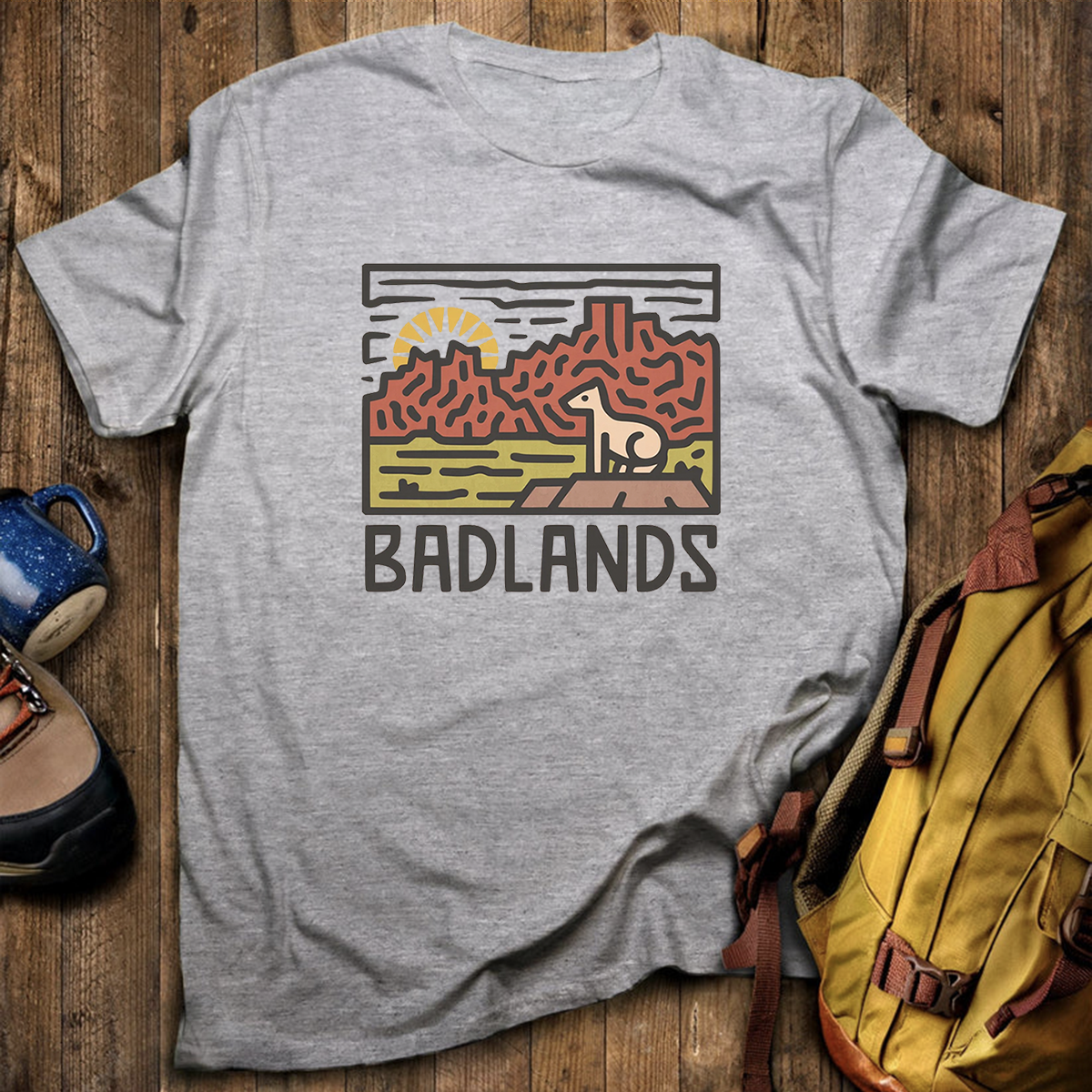 Badlands National Park Tee Cotton Classic T-Shirt