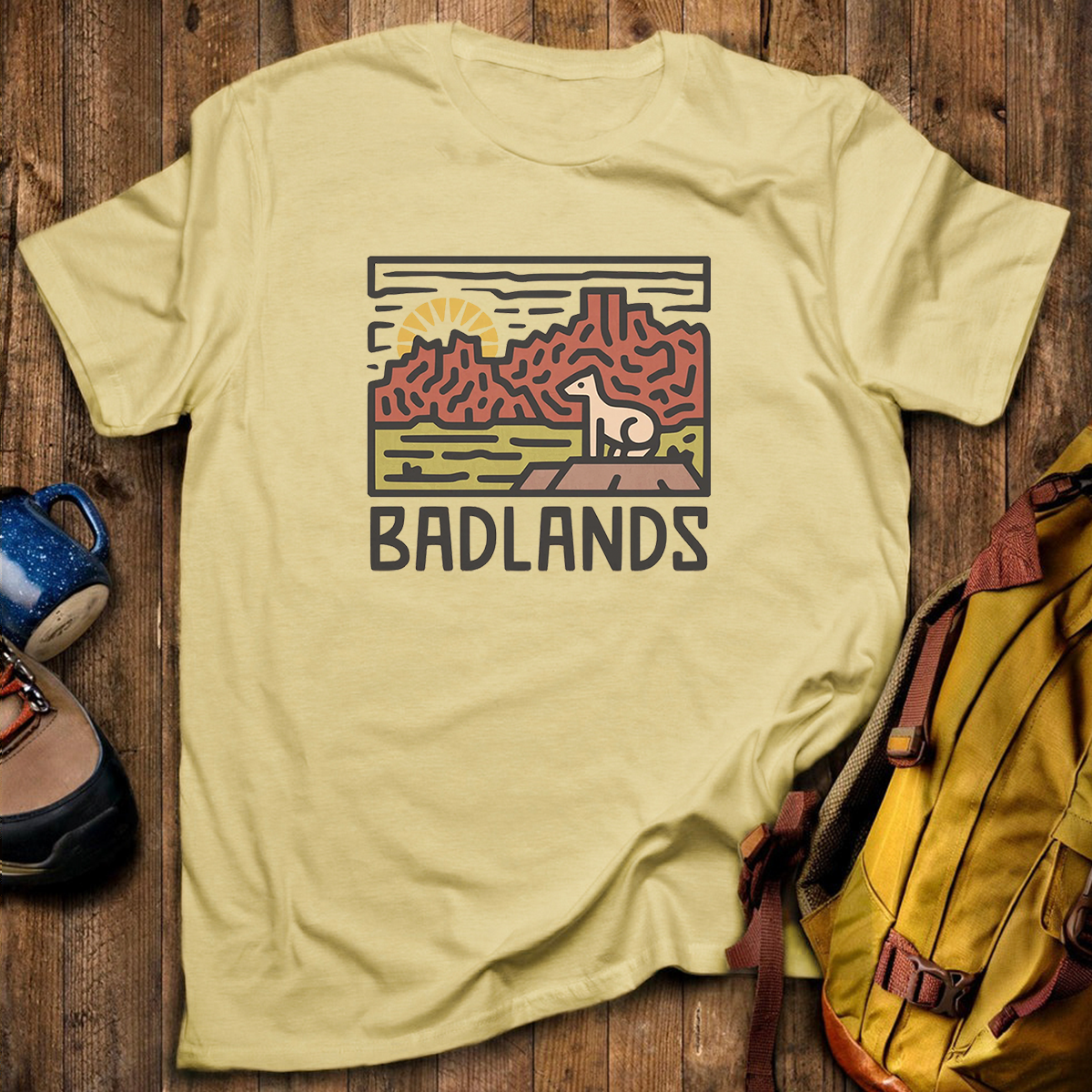 Badlands National Park Tee Cotton Classic T-Shirt